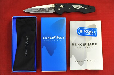 BENCHMADE 477 OSBORNE LARGE EMISSARY AXIS S30V ASSISTED Knife Rights NIB