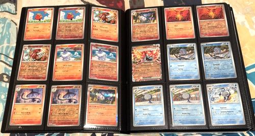 POKEMON TWILIGHT MASQUERADE COMPLETE MASTER BASE SET + REVERSE HOLOS + BINDER - Picture 6 of 20