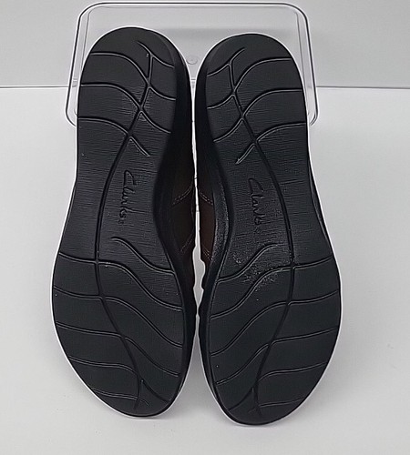 Clarks Collection Roxanne ultimativer Komfortschuh braun Leder Slipper Größe 7 M - Bild 6 von 9