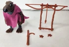 Vintage Hard Head Splinter TMNT Ninja Turtles Figure 1988 with Robe and belt