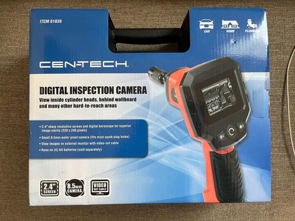 CENTECH CenTech Digital Inspection Camera 62359 Camera like new eBay