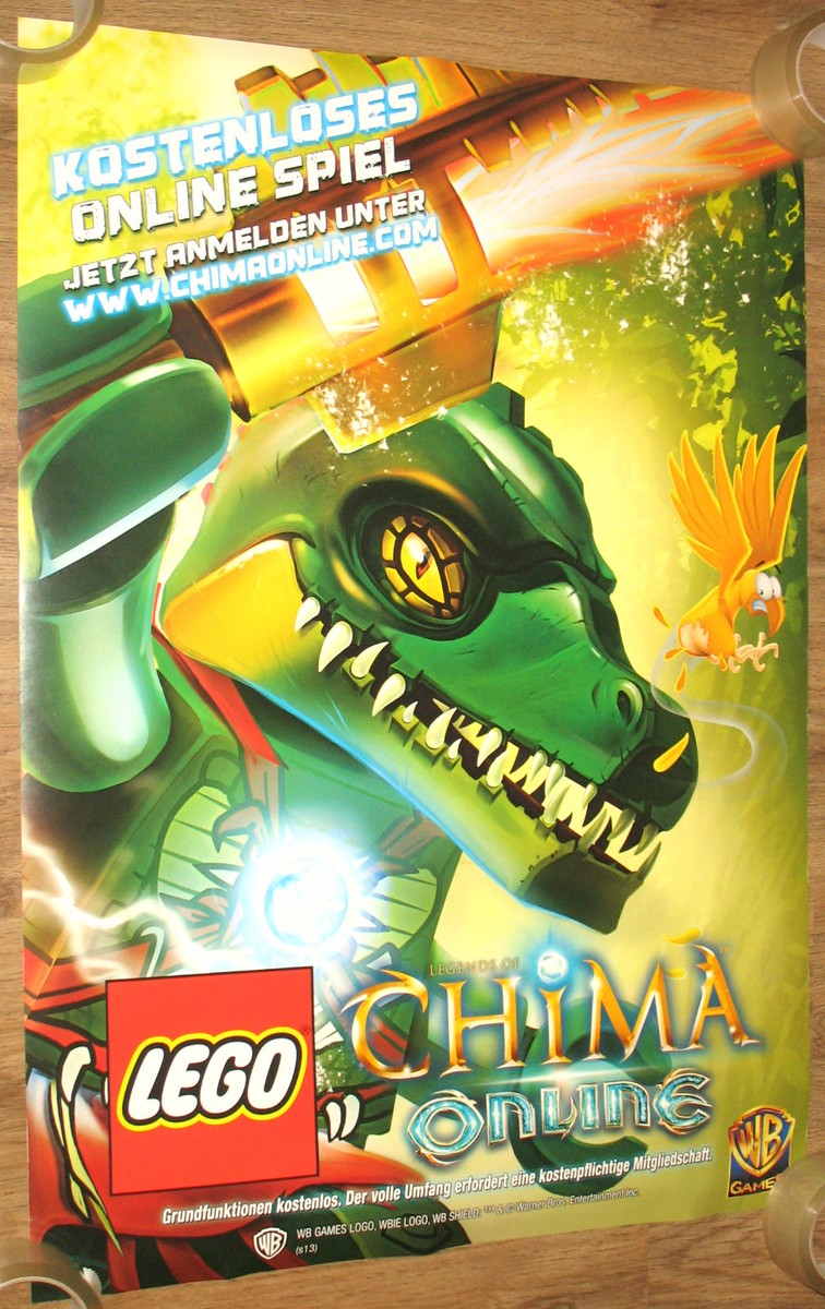 LEGO Legends of Chima Promo Poster very Rare 59x84cm | eBay