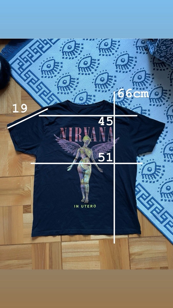 Nirvana In Utero T-Shirt Size L Vintage | eBay