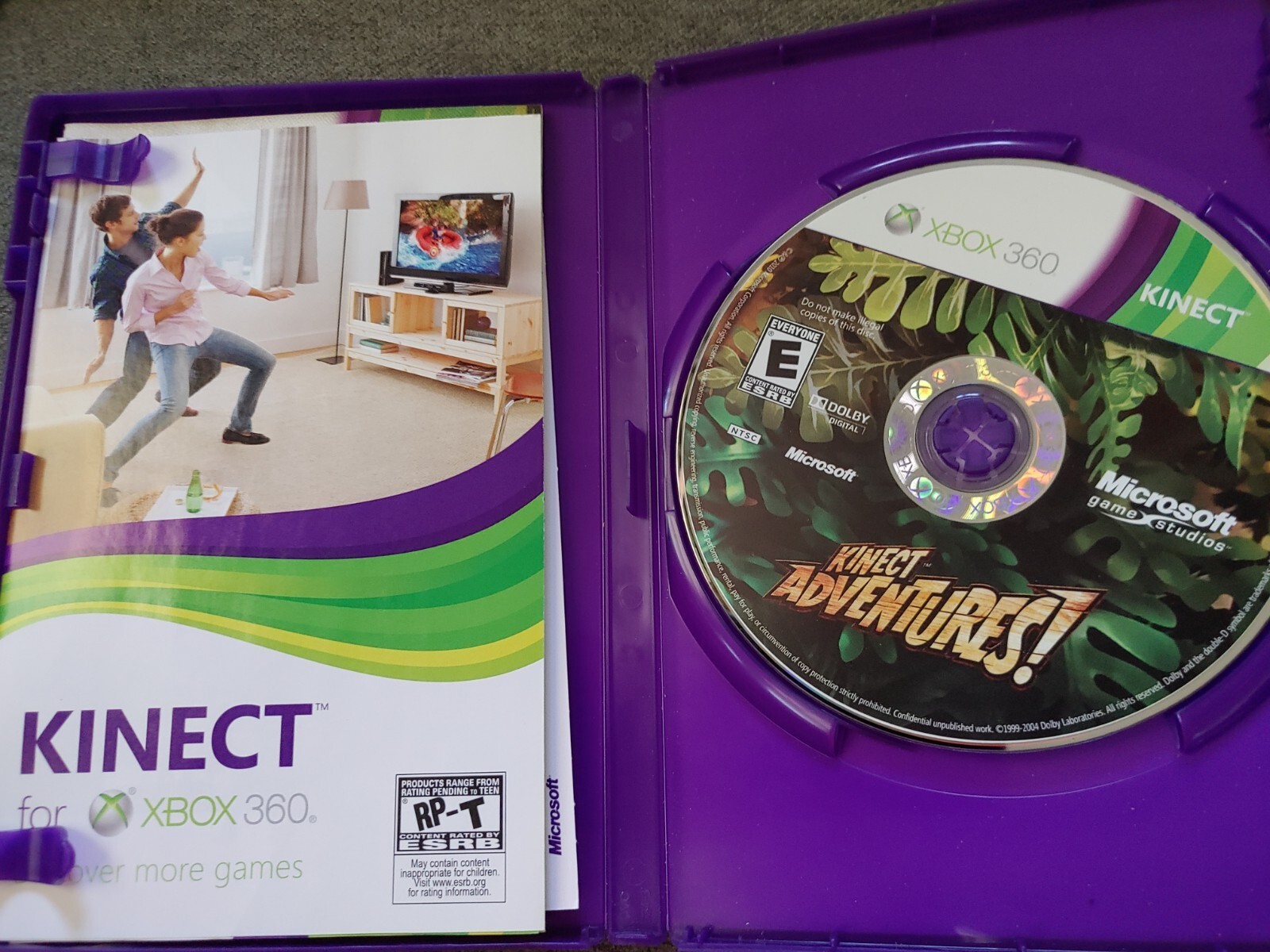 XBOX 360 Kinect Adventures | eBay