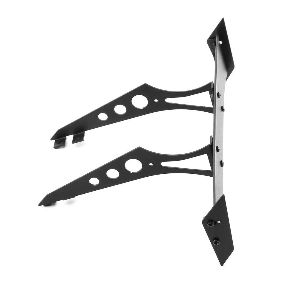 Aluminum Tail Wing Rear Spoiler for Tamiya HSP HPI 1/10 RC On Road Drift Racing - Image 4 of 4