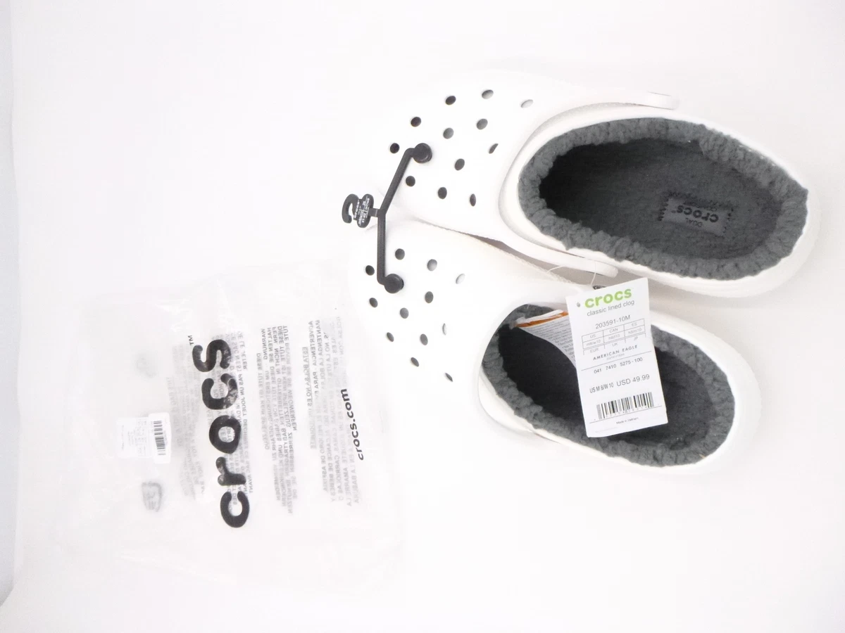 White crocs best sale adult
