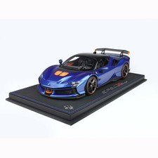 Modellino auto BBR 1:18 Ferrari SF90 XX Stradale blu elettrico pressofuso limitato 50 pezzi