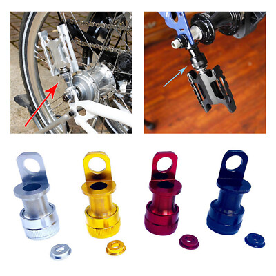 Ultraleichter Fahrradauslösepedalhalter für Brompton Faltrad