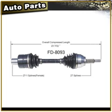 For 2003 2002 2004 2005 Ford Explorer / Sport Trac 4WD Front Right Cv Axle Shaft