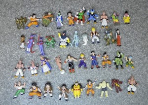 dragon ball z mini figures 1989