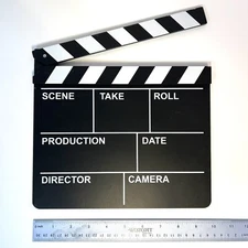 Director Movie Clapper Board Video Clapboard Film Slate Spirit Halloween