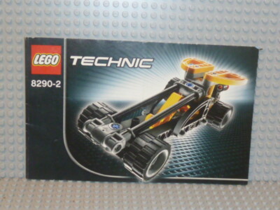 LEGO  Technic Bauanleitung 8290-2 Gabelstapler ungelocht instruction B3428