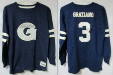 Georgetown Hoyas Men's Size Large Graziano #3 Long Sleeve Shirt C1 2408