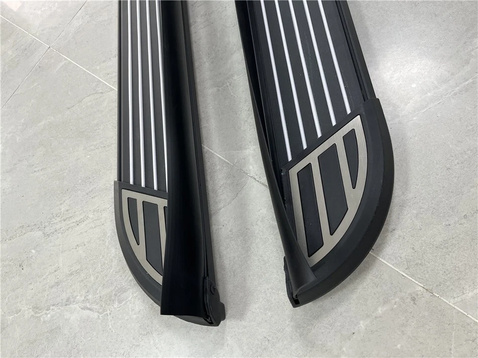 estriberas peldaños laterales pedales barras Nerf aptas para Volkswagen Multivan T7 2022+ Foto 3 de 4