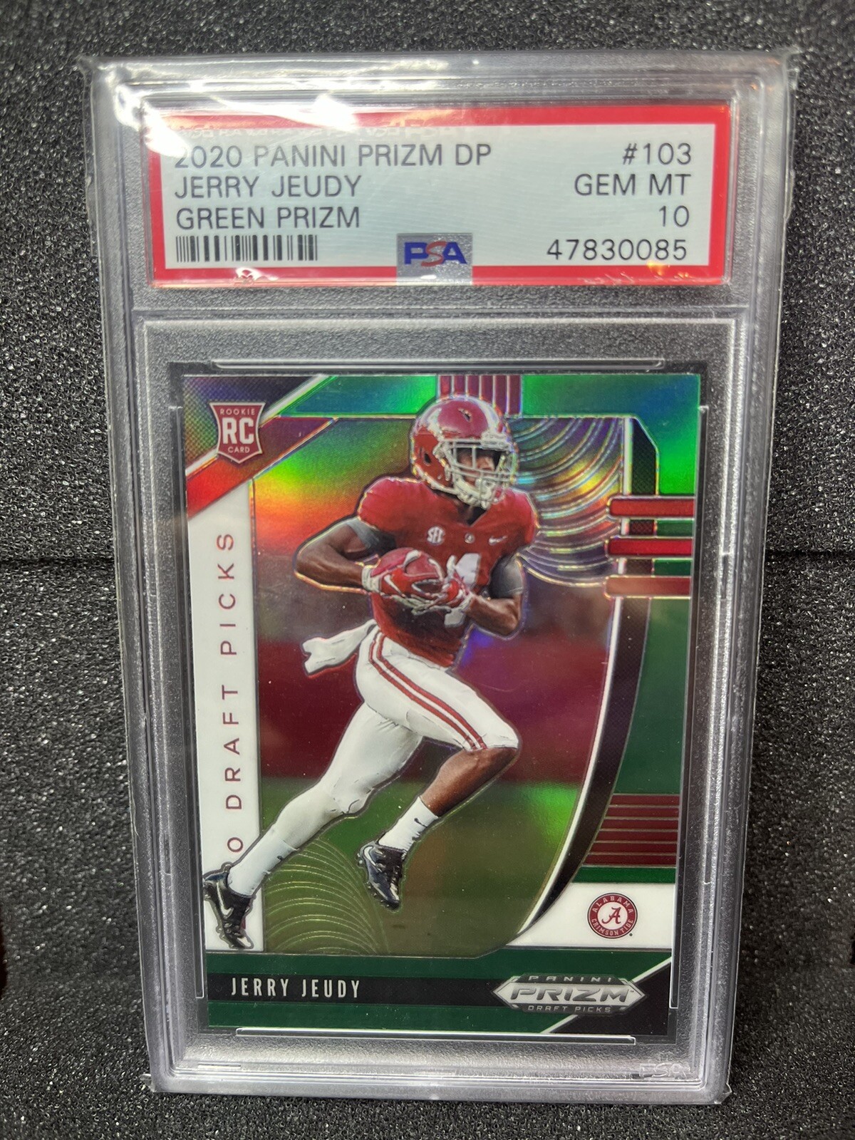 Jerry Jeudy Panini Prizm Draft Picks #103 Green