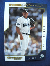 2003 Donruss baseball Team Heroes GLOSSY Joel Pineiro Seattle Mariners #462