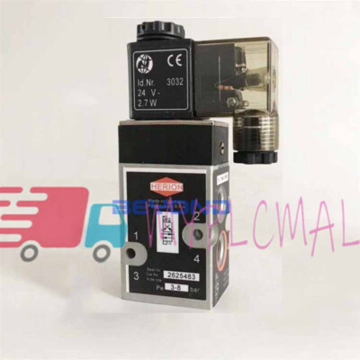 1PC NEW HERION solenoid valve 2625483 is applicable to Heidelberg printer24VDC
