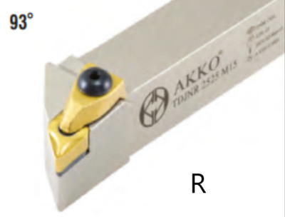 Akko TDJNR 3232 P15 Klemmhalter Drehstahl 32x32 für DNMG 1506...