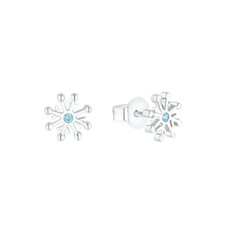Princess Lillifee Children Earrings Ear Studs Silver Flake Zirconia 2036944