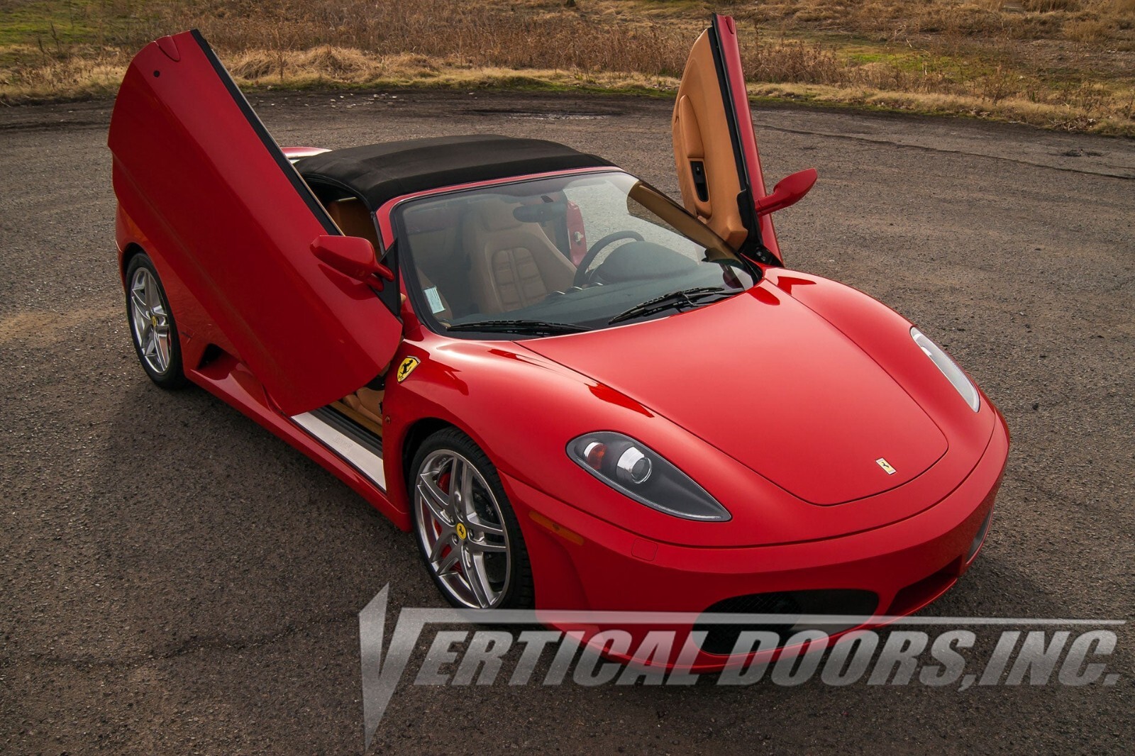 Ferrari F430 2004-2009 Bolt on Lambo Doors Vertical Doors Inc EASY INSTALL