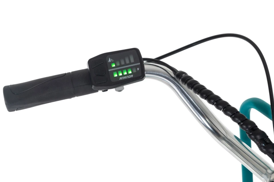 E-City Bike 28'' Cantaloupe E-Bike Blau 3 Gänge 250W 36V/10,4 Ah 148E - Bild 3 von 4