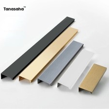 Simple Hidden Cabinet HandlesKitchen Cupboard Door PullsElegance Long Handles