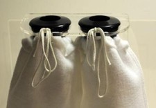 Modular Marine dual 4" Filter Sock Holder low profile. refugium sump Micron Bag