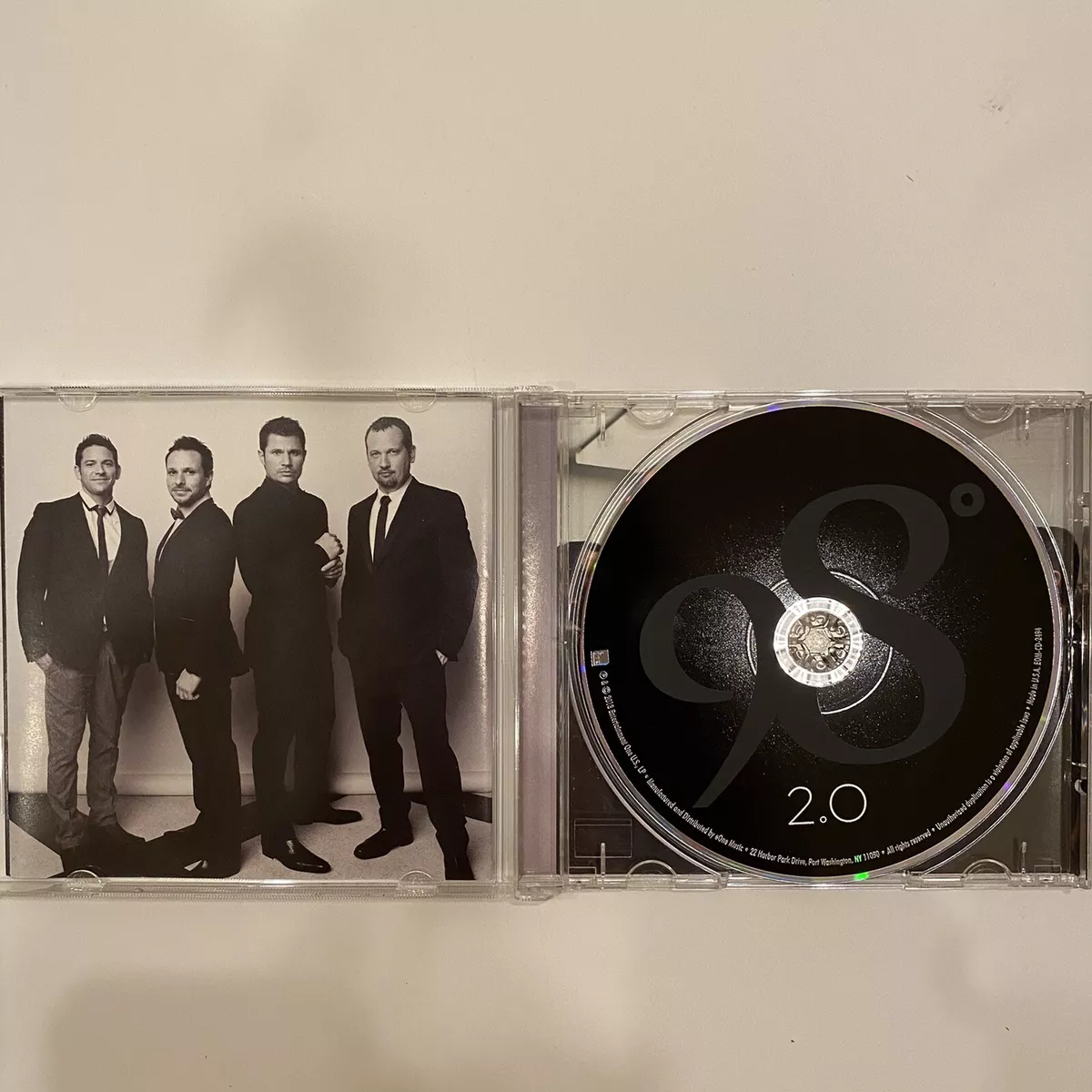 Autographed Signed 98 Degrees - 2.0 - CD