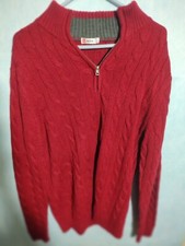 H2H Mens Casual Slim Fit Knitted Cardigan Zip-up Long Sleeve Thermal with Twiste