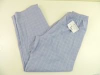 Club Room $60 Blue Lounge Pants Men Size L Sleepwear 100% Cotton Sale Pajama O10 Club Room $60 Blue Lounge Pants Men Size L Sleepwear 100% Cotton Sale Pajama O10