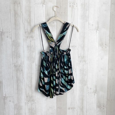 halter neck flowy top