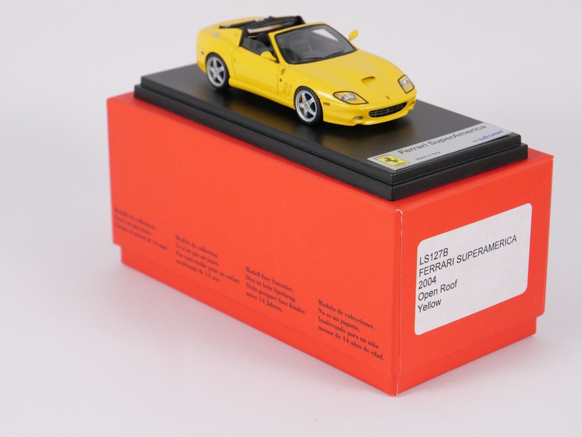 ルックスマート FERRARI SUPERAMERICA 2004 Looksmart LS127B Ferrari Superamerica 2004 Open Roof Yellow | eBay