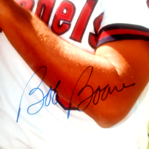 Autograph Bob Boone California Angeles Photo w/COA BB-153b - Picture 2 of 9