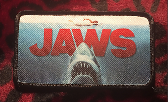 Jaws Patch 2,5 x 4,5 Zoll Scream For Me Inc - Bild 1 von 1
