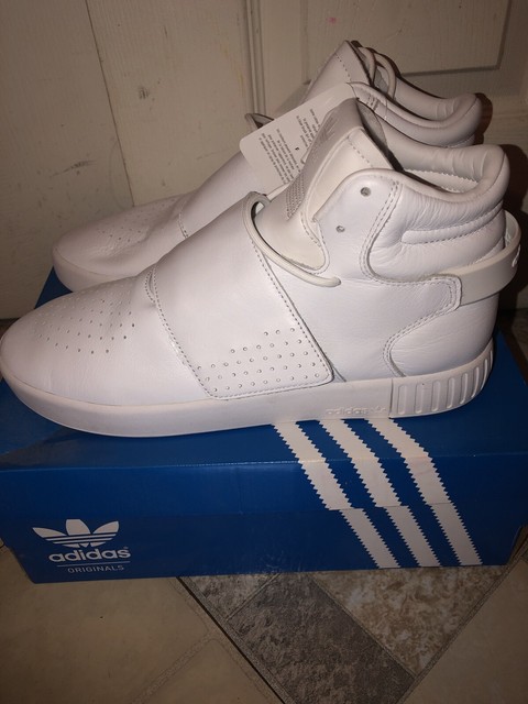 adidas tubular white strap