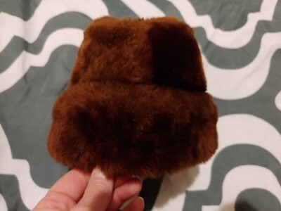 Vintage Eddie Bauer Brown Warm Winter Fur Hat Vintage Eddie Bauer Womens Brown Warm Winter Fur Hat Size  main image 3