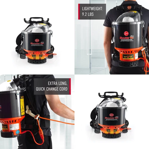 MEJOR Sistema De Limpieza En Bolsa Para Aspiradora Mochila Comercial Filtracion
