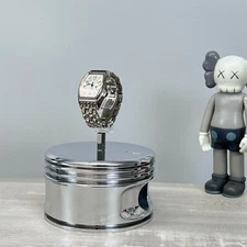 Jacobs Radial Engine WWII Airplane Polished Piston Pilots Watch Display Stand