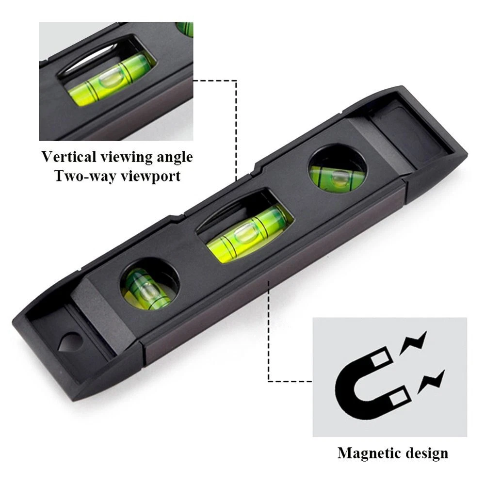 Ruler with bubble on sale level