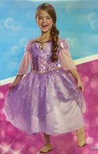 DISNEY OFFICIAL MERCHANT Disguise Tangled Princess Rapunzel Costume Dress Girls