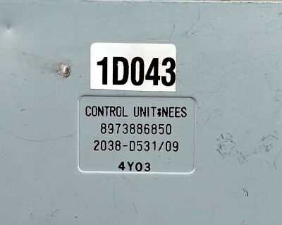 ISUZU Elf 1998 NKR66 Transmission CONTROL MODULE TCM 8973886850 | eBay