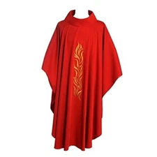  Priest Chasuble Red Church Vestments 