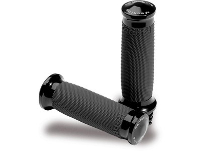 PERFORMANCE MACHINE Contour Grip Set, Throttle by Wire, Black