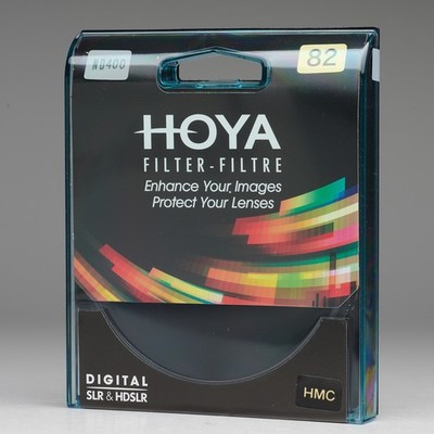 Hoya Digital HMC ND400 Filter, Graufilter 9 Stops, 82 mm