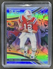 2017 Panini Select Tom Brady Silver Field Level #286 Patriots
