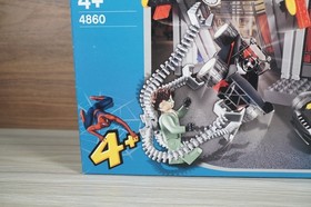 2004 NEW Factory SEALED Spider-Man 2 Doc Ock's Cafe Attack Lego 4860 clean box