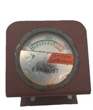 Vintage Exhaust Temperature Gauge 400-1600 °F (See Description)