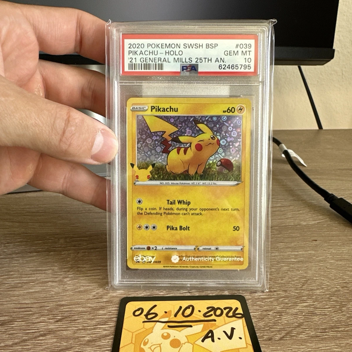 Pikachu Pokémon TCG Professional Sports Authenticator (PSA) Grade
