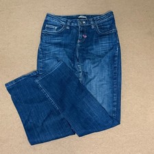 Roxy Y2K Jeans Size 8 - 10 Blue Denim Straight Bootcut Vintage 2000s
