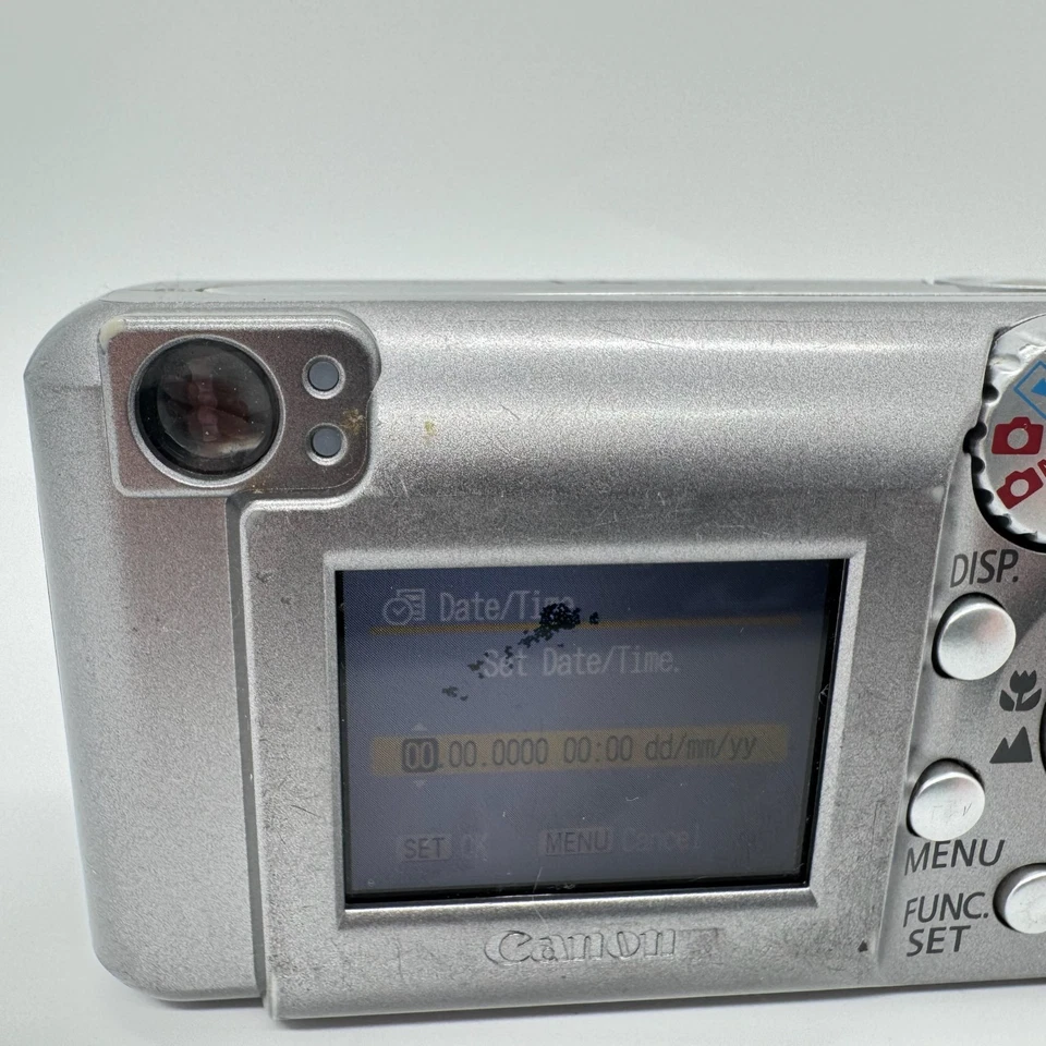 Canon PowerShot A410 3.2MP Compact Digital Camera w/ 512MB SD Card Tested - Image 2 of 4